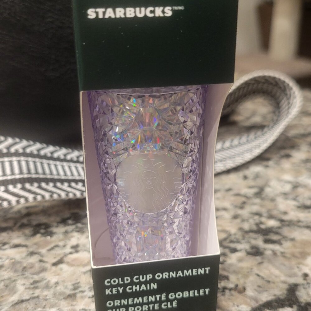 2024 Starbucks Cold Cup Ornament/Key Chain
